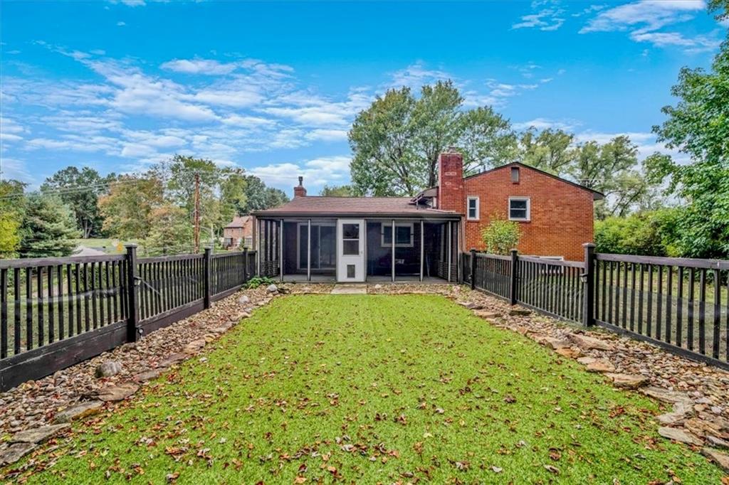 2341 Sample Road Allison Park, PA 15101 - Photo 39 of 50 a view of a house with wooden deck and a yard