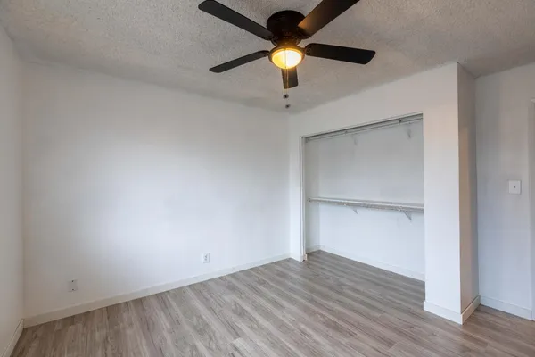 wooden floor in an empty room