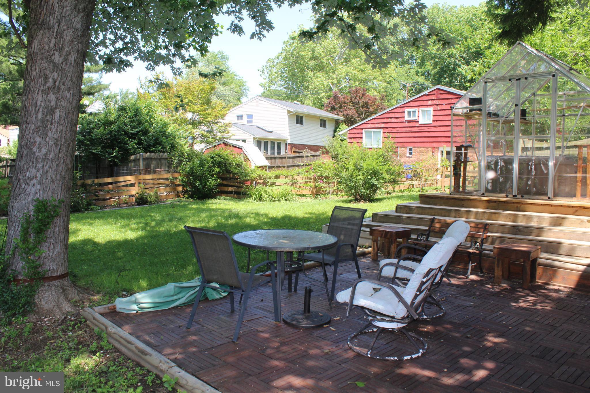 4303 Emden Street Silver Spring, MD 20906 - Photo 25 of 29 rear patio 15.5 x 15.5 sq ft