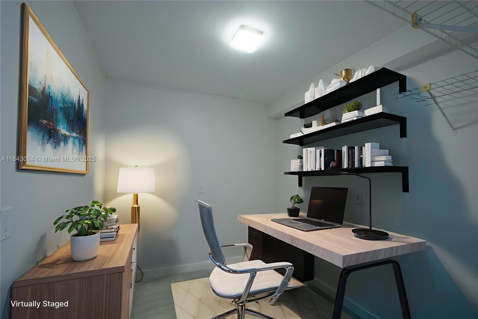 1717 Whitehall Drive, Unit 201 Davie, FL 33324 - Photo 13 of 18 a view of a workspace with furniture