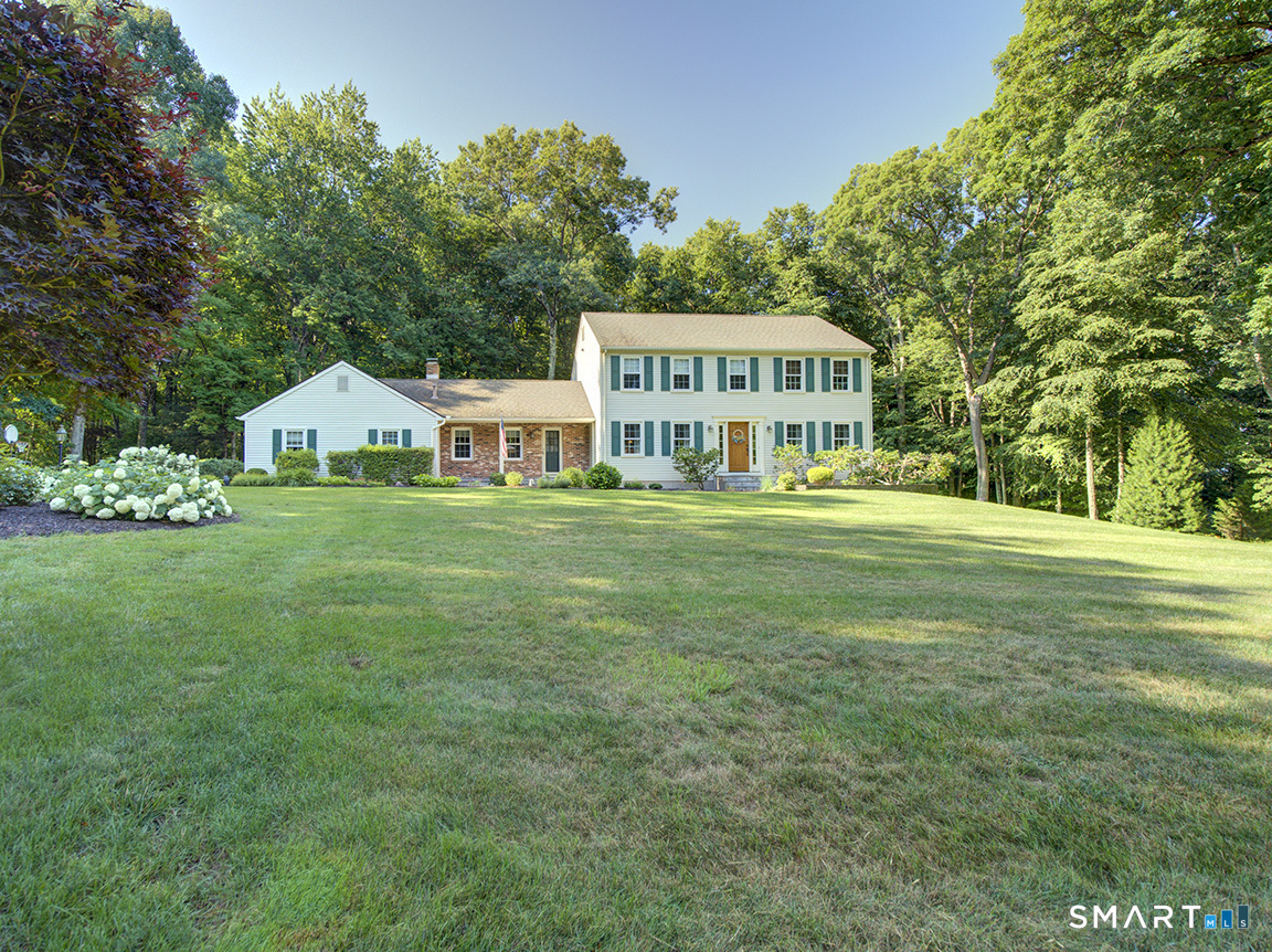 19 East Ridge Court Cheshire, CT 06410 - Photo 2 of 39 Beutiful setting siurrounds this elegant home.