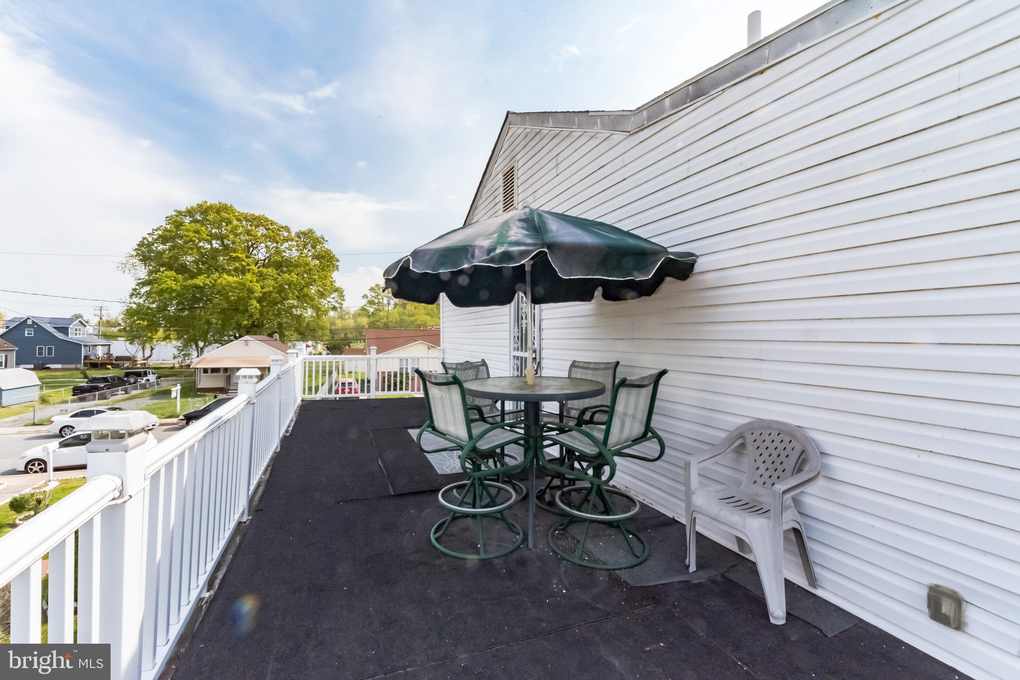 7207 Orth Road Sparrows Point, MD 21219 - Photo 23 of 27 Back Deck off the Family Room
