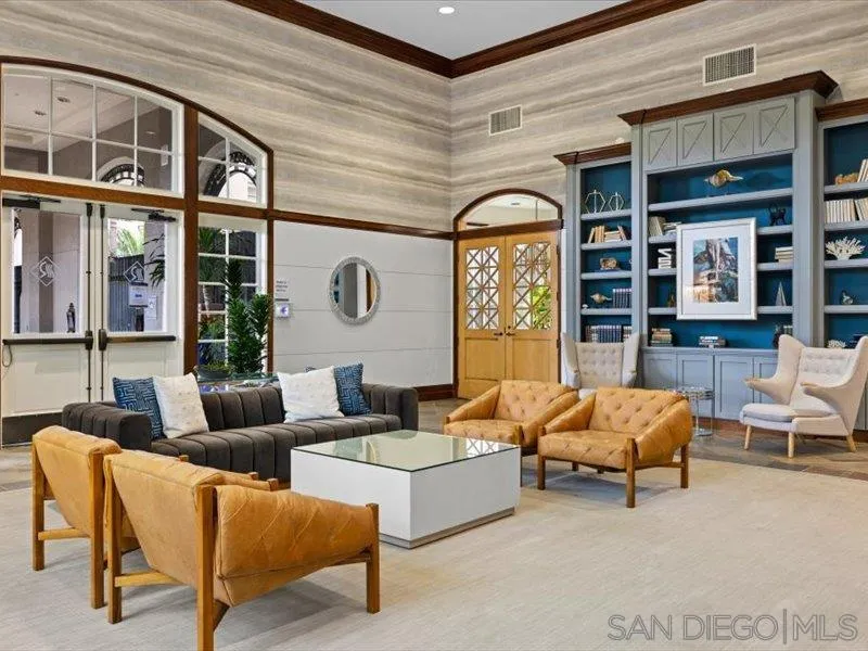 9237 Regents Road, Unit K101 La Jolla, CA 92037 - Photo 23 of 29 a outdoor living space with furniture and window