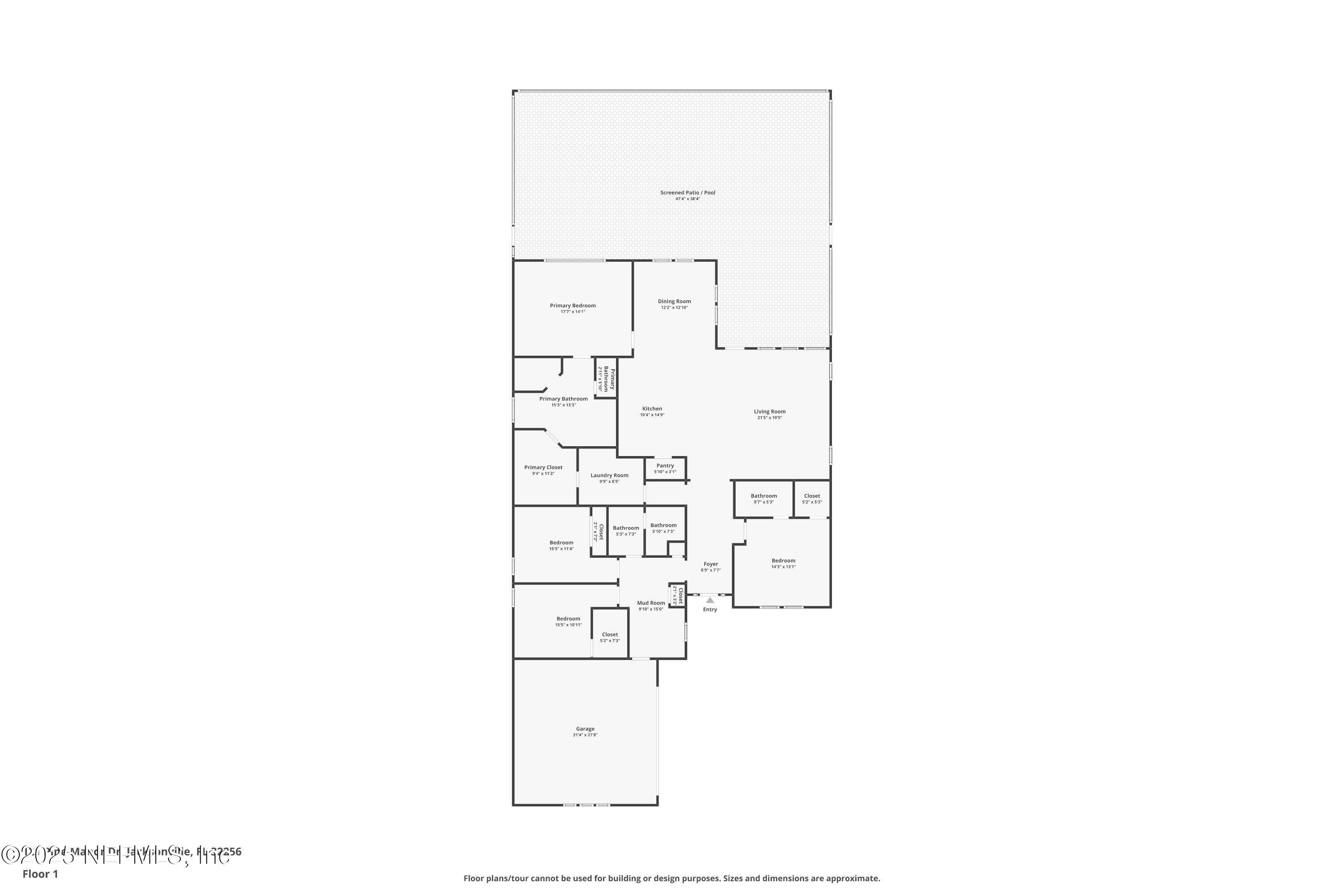 121 Pine Manor Drive Jacksonville, FL 32081 - Photo 41 of 41 Floor Plan
