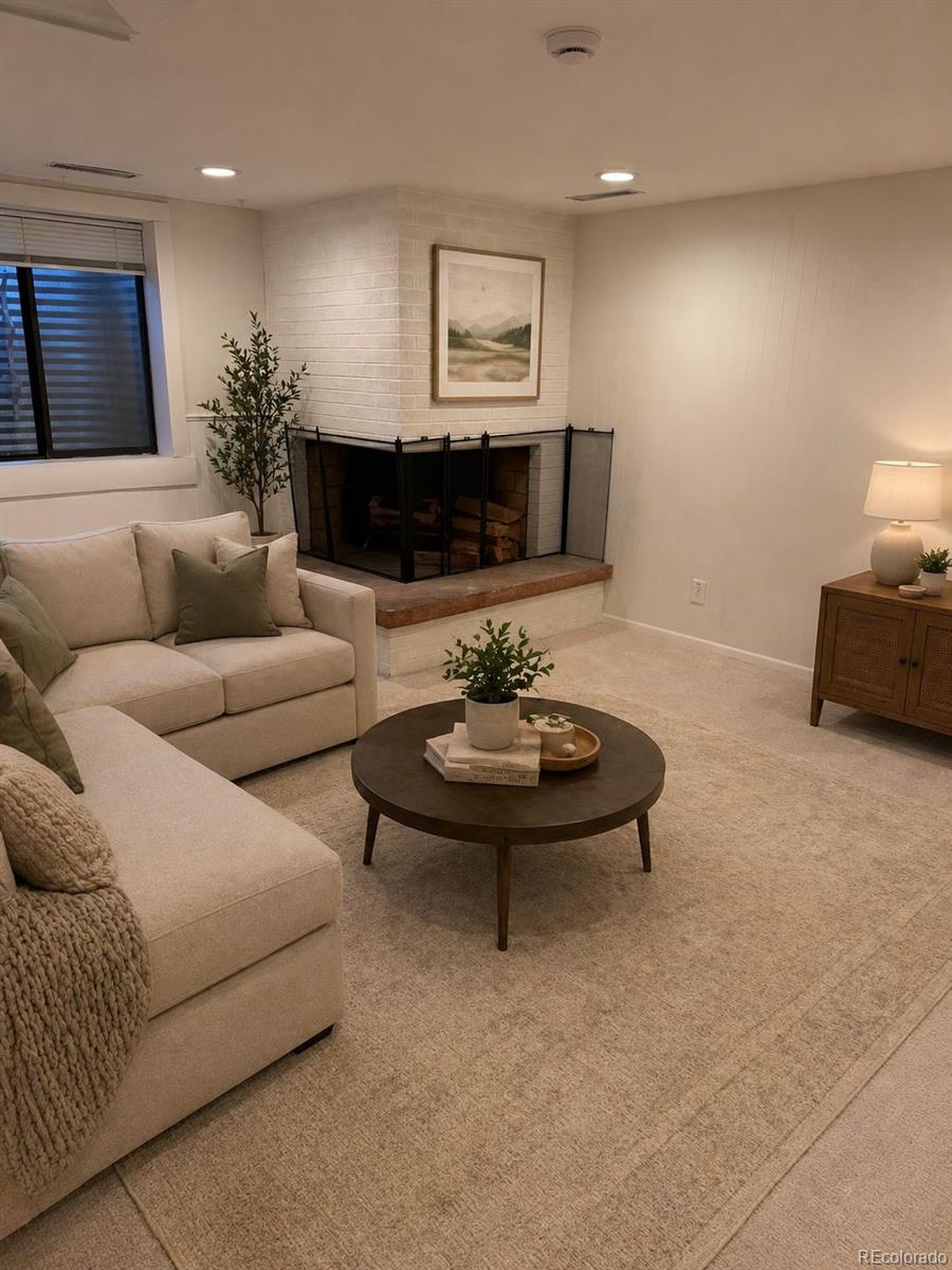 2940 19th Street Boulder, CO 80304 - Photo 3 of 10 a living room with furniture and a fireplace