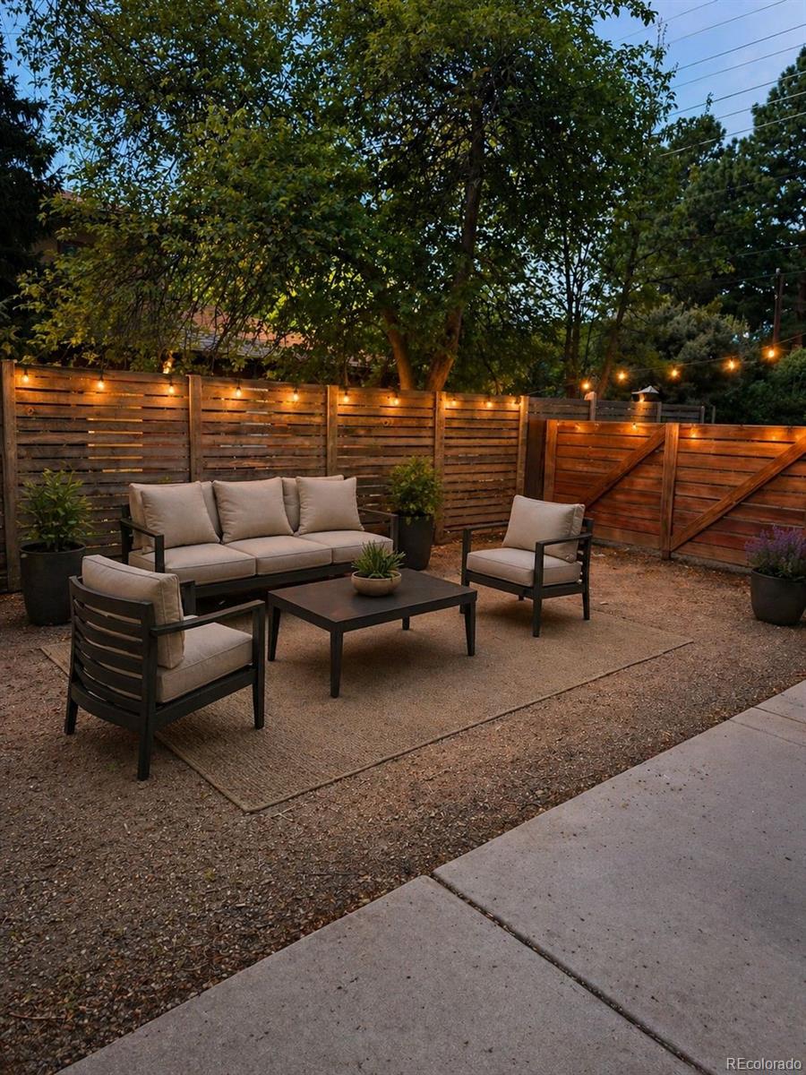 2940 19th Street Boulder, CO 80304 - Photo 10 of 10 a terrace view with sitting space and trees