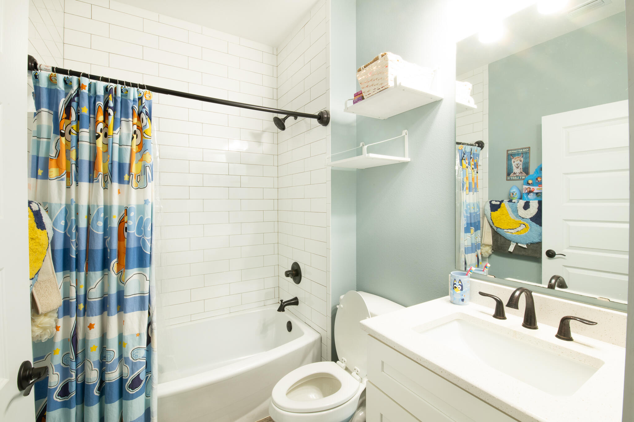 6251 Highway 4 Baker, FL 32531 - Photo 9 of 22 a bathroom with a sink toilet and shower