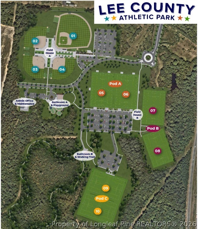 0 Tramway Road Sanford, NC 27332 - Photo 11 of 13 Lee County Athletic Park is the premier destination for sports, recreation, and community events in the region.