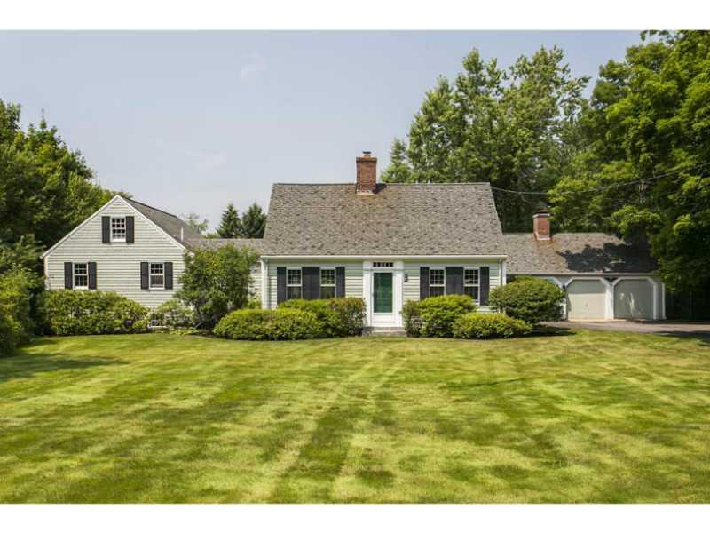 110 Foreside Road Falmouth, ME 04105 - Photo 27 of 31 Exterior Front. The classic cape...