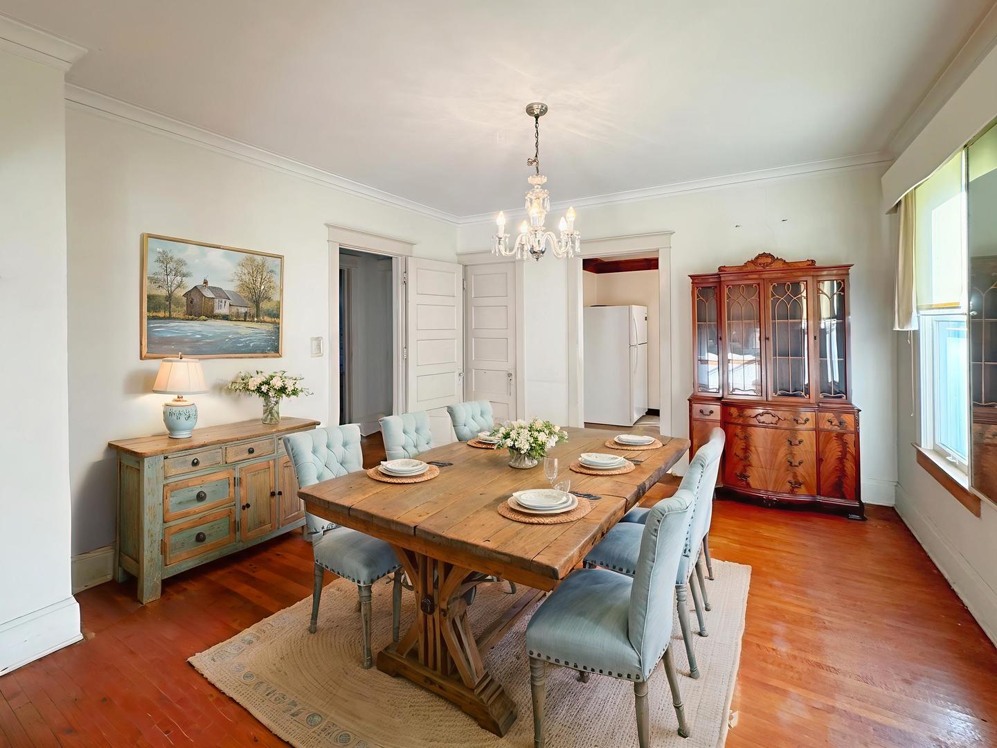 333 Elm Street Elgin, IL 60123 - Photo 6 of 25 a view of a dining room with furniture window and wooden floor