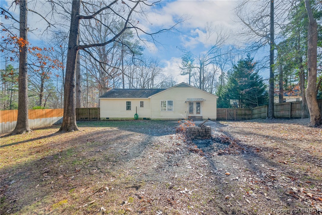 7635 Forbes Road Gloucester, VA 23061 - Photo 24 of 45 View of ranch-style house