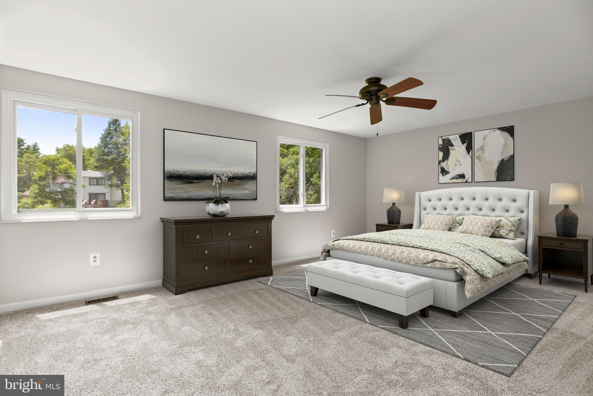 6407 Sunset Light Columbia, MD 21045 - Photo 4 of 57 Virtually Staged Primary Bedroom