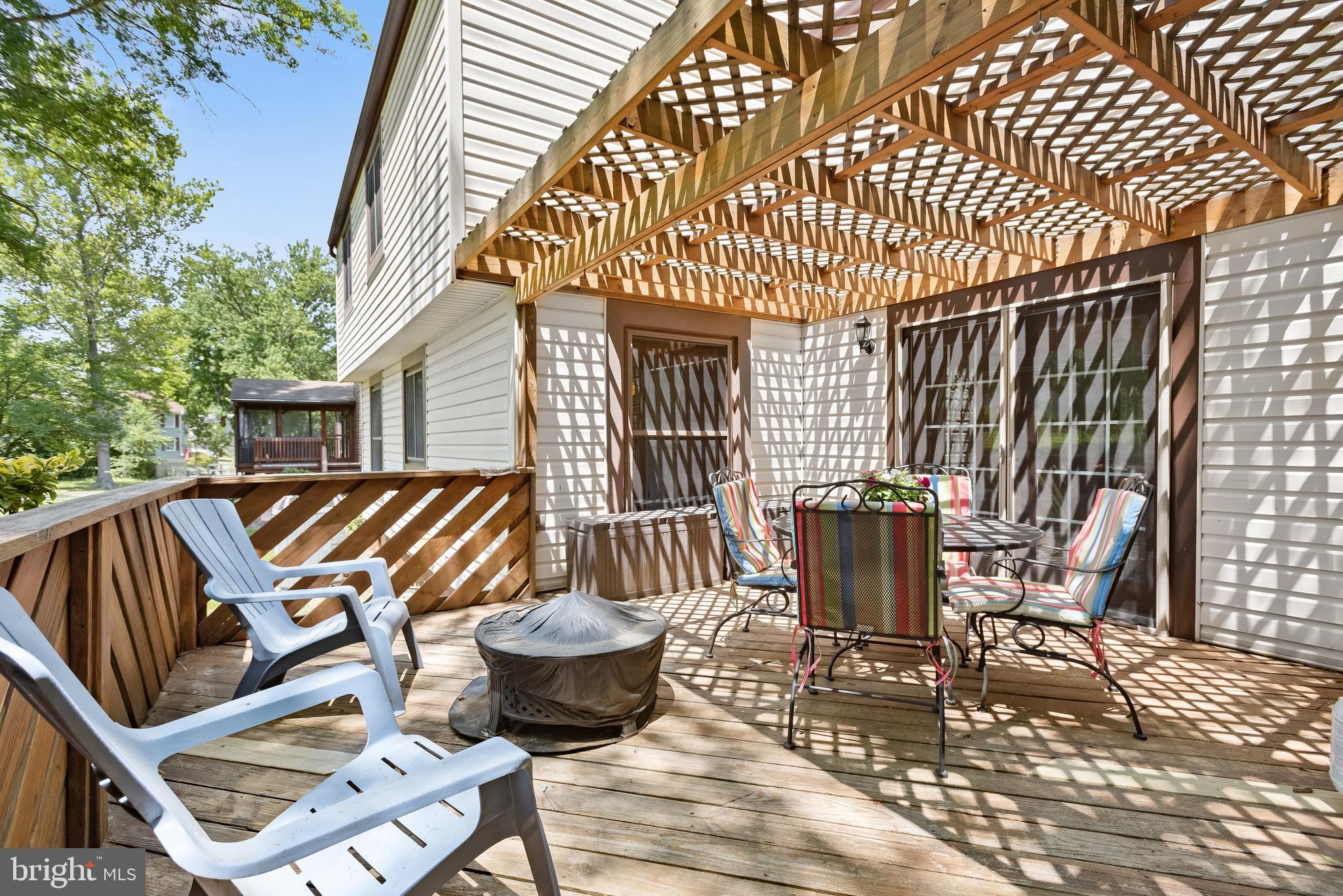 6407 Sunset Light Columbia, MD 21045 - Photo 44 of 57 Deck with Pergola