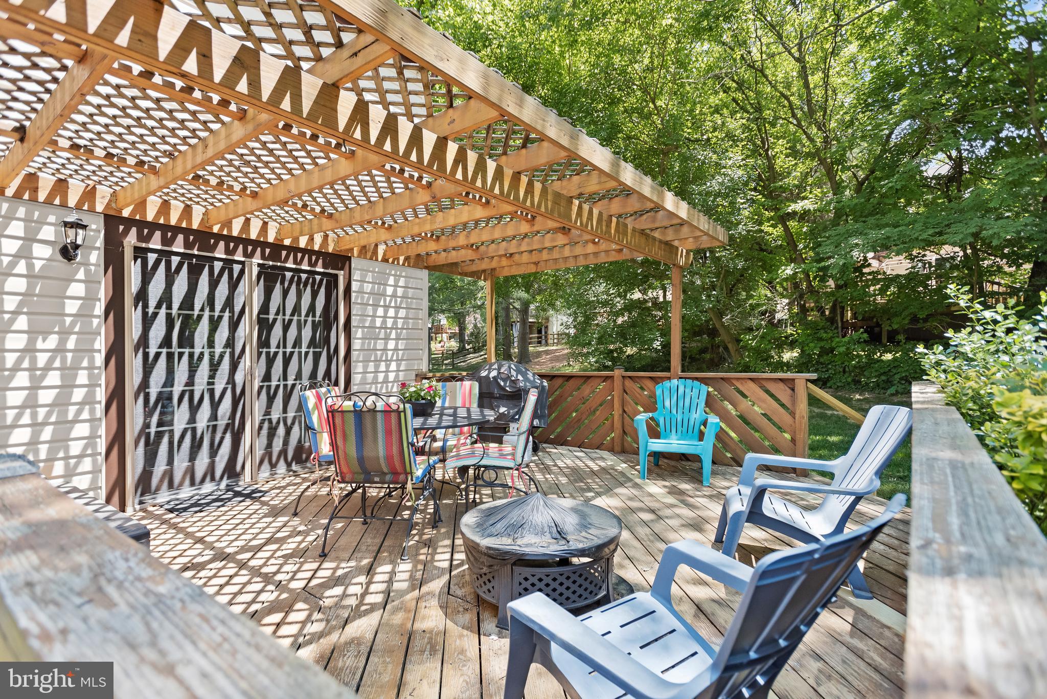 6407 Sunset Light Columbia, MD 21045 - Photo 45 of 57 Deck with Pergola
