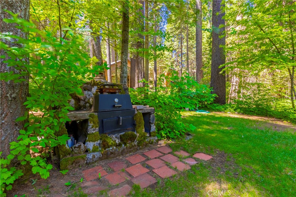 1173 Railroad Avenue Fish Camp, CA 93623 - Photo 52 of 75 a backyard of a house with lots of green space