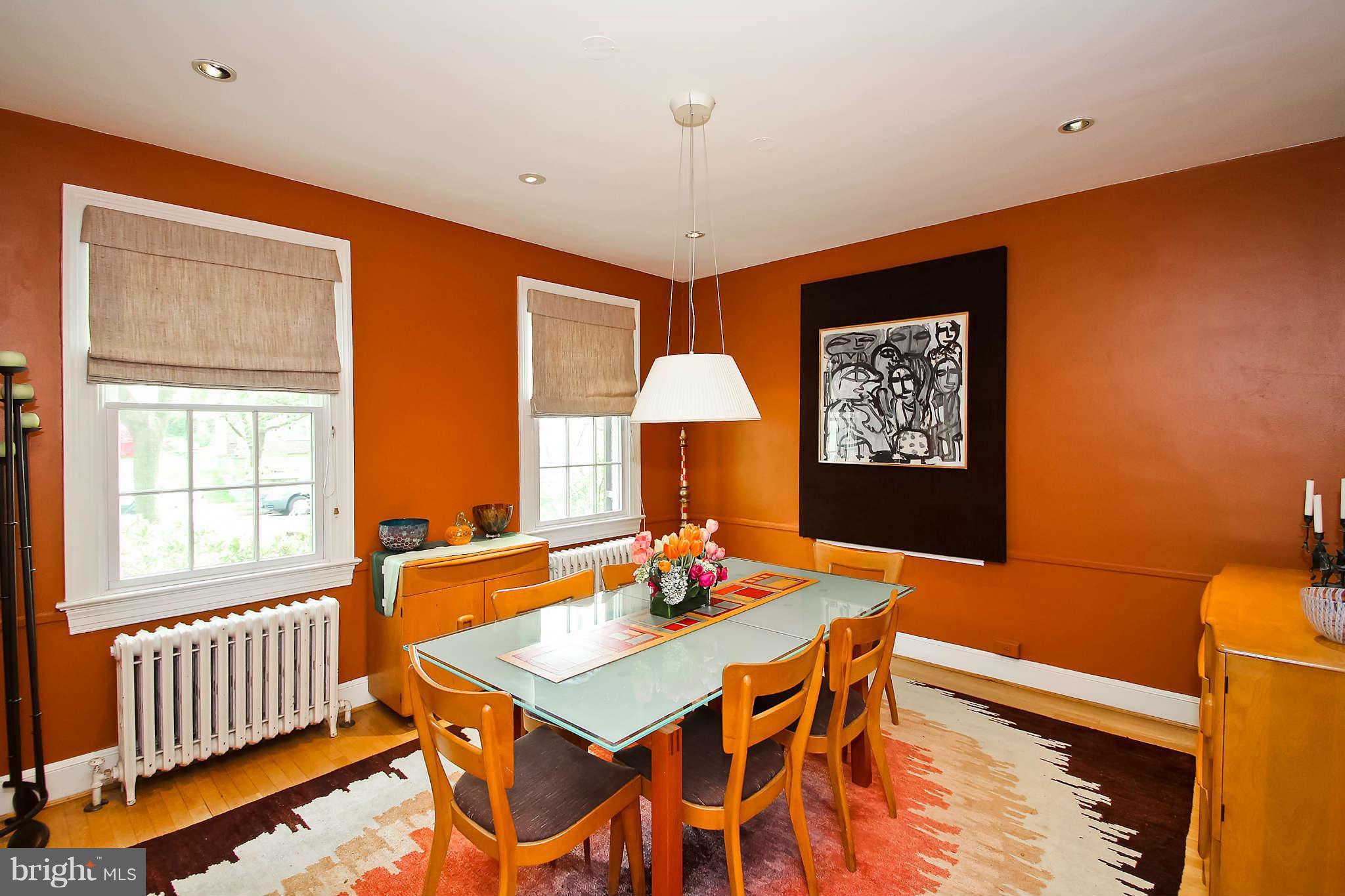 1421 Locust Road Northwest Washington, DC 20012 - Photo 11 of 30 a dining room with furniture and a window