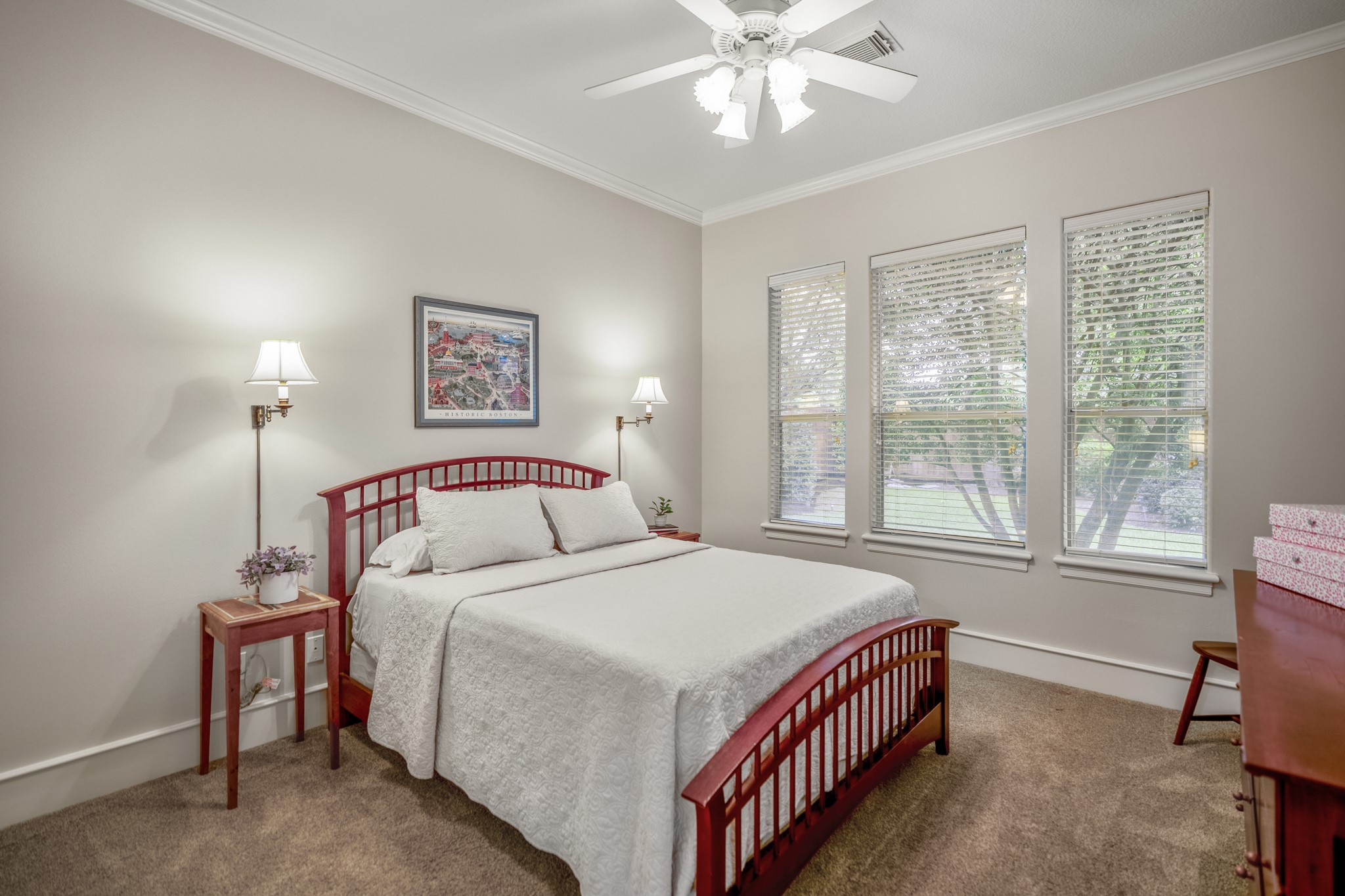 8806 Sterling Gate Circle Spring, TX 77379 - Photo 19 of 40 This is the second bedroom downstairs located down a hallway from the kitchen.
