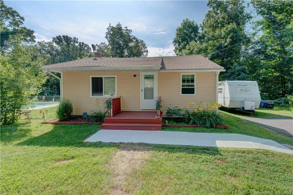 221 Kings Road Coventry, CT 06238 - Photo 1 of 1 a front view of a house with a yard