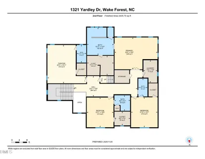 $1,625,000 | 1321 Yardley Drive, Wake Forest, NC 27587
