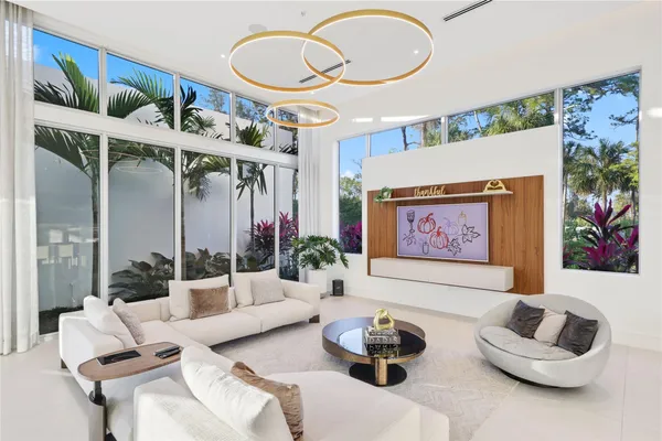 a kitchen with a stove and a microwave