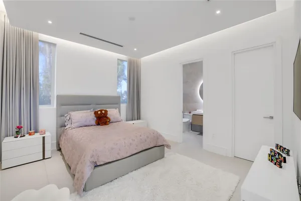 a room with furniture and a window