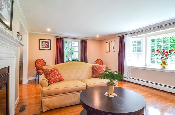 71 Yarmouth Road Wellesley, MA 02481 - Photo 6 of 21 a living room with furniture and a large window