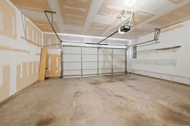 a view of a street with a house