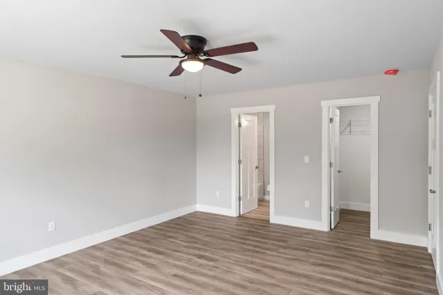 wooden floor in an empty room