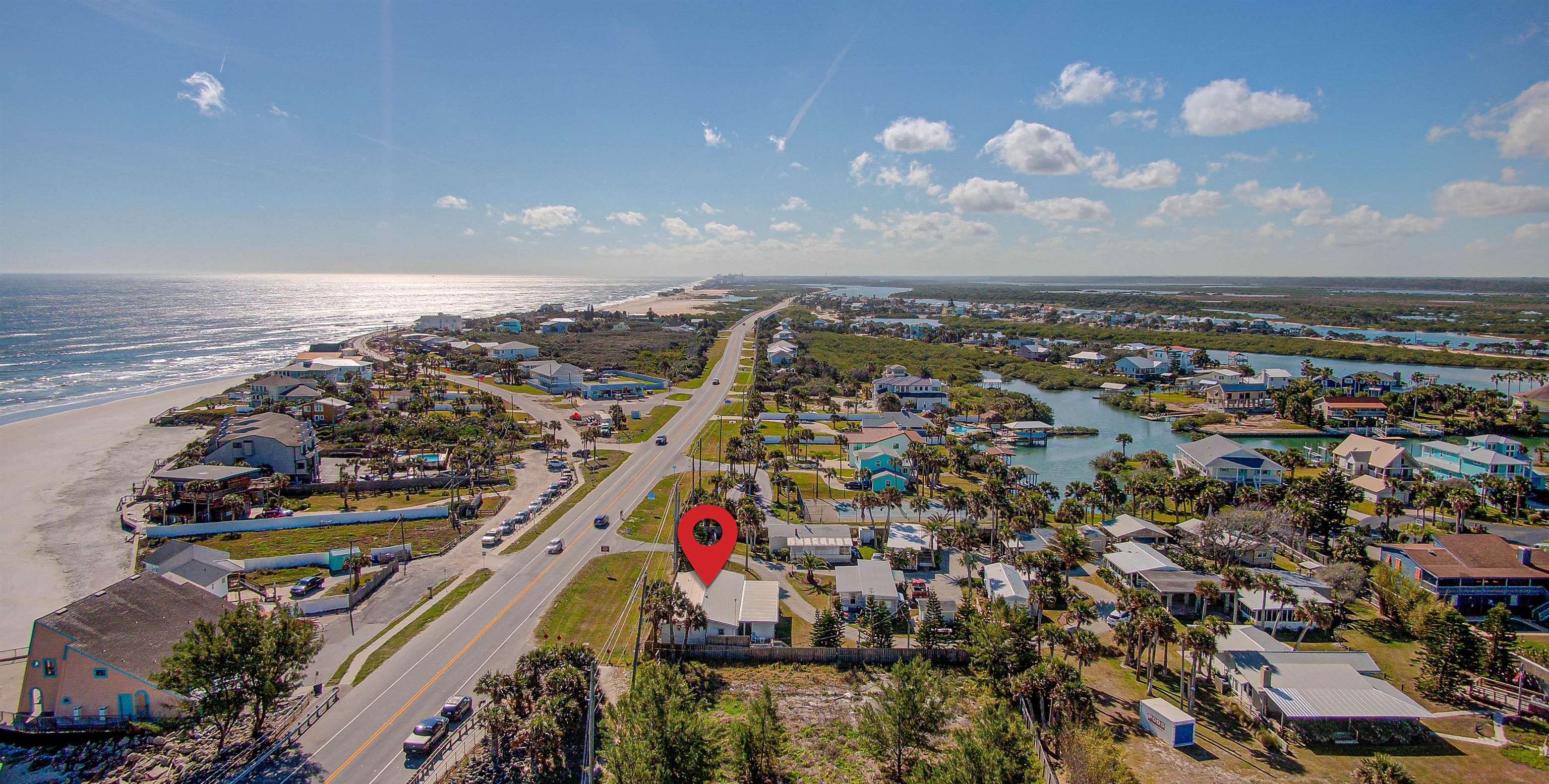 8825 A1A South St. Augustine, FL 32080 - Photo 4 of 20 an aerial view of a city