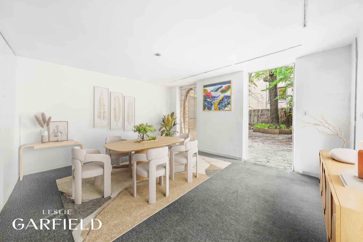 251 East 71st Street Manhattan, NY 10021 - Photo 7 of 10 a view of a dining room with furniture window and outside view