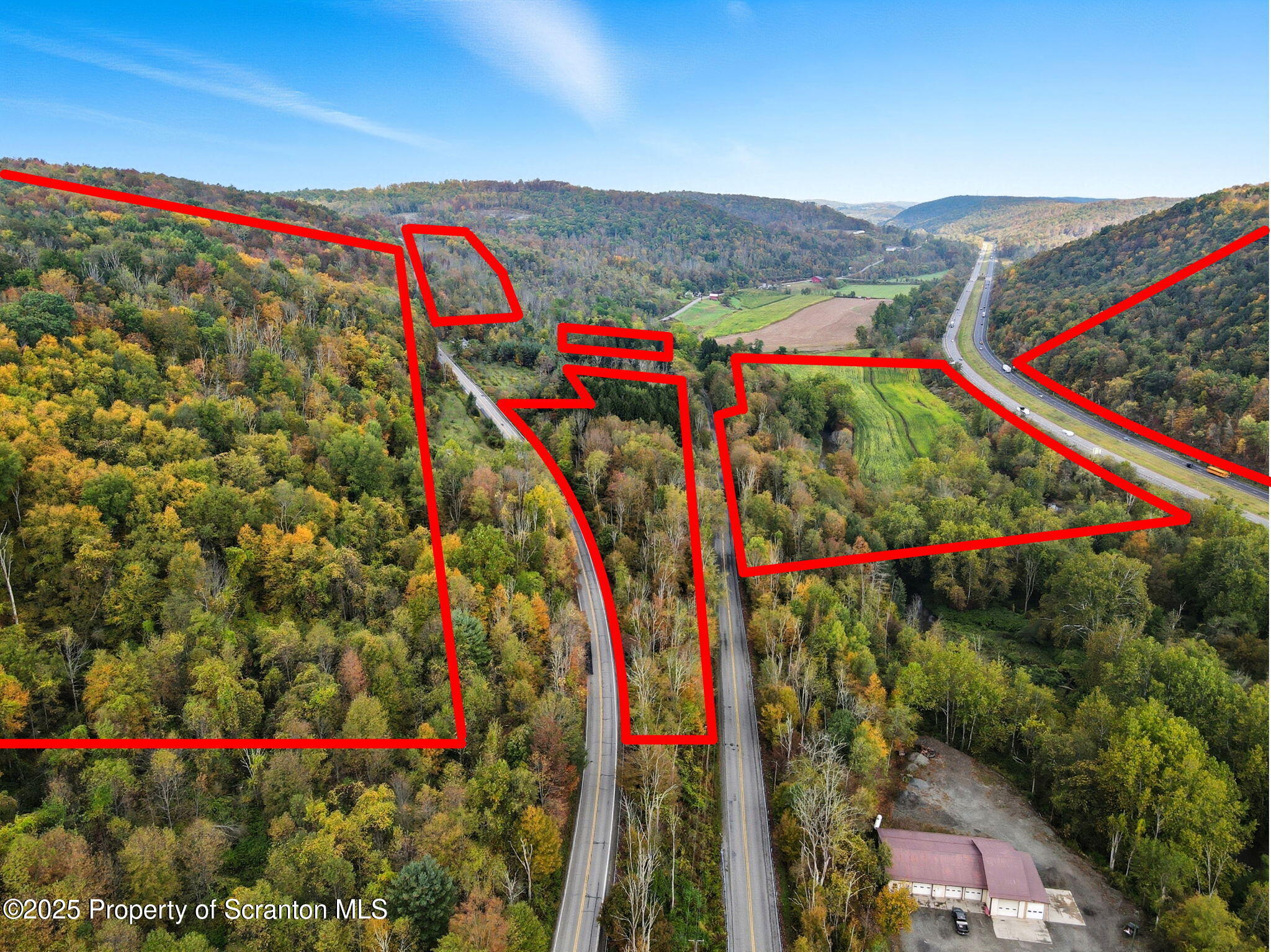 505 Creek Road Kingsley, PA 18826 - Photo 59 of 61 Aerial View