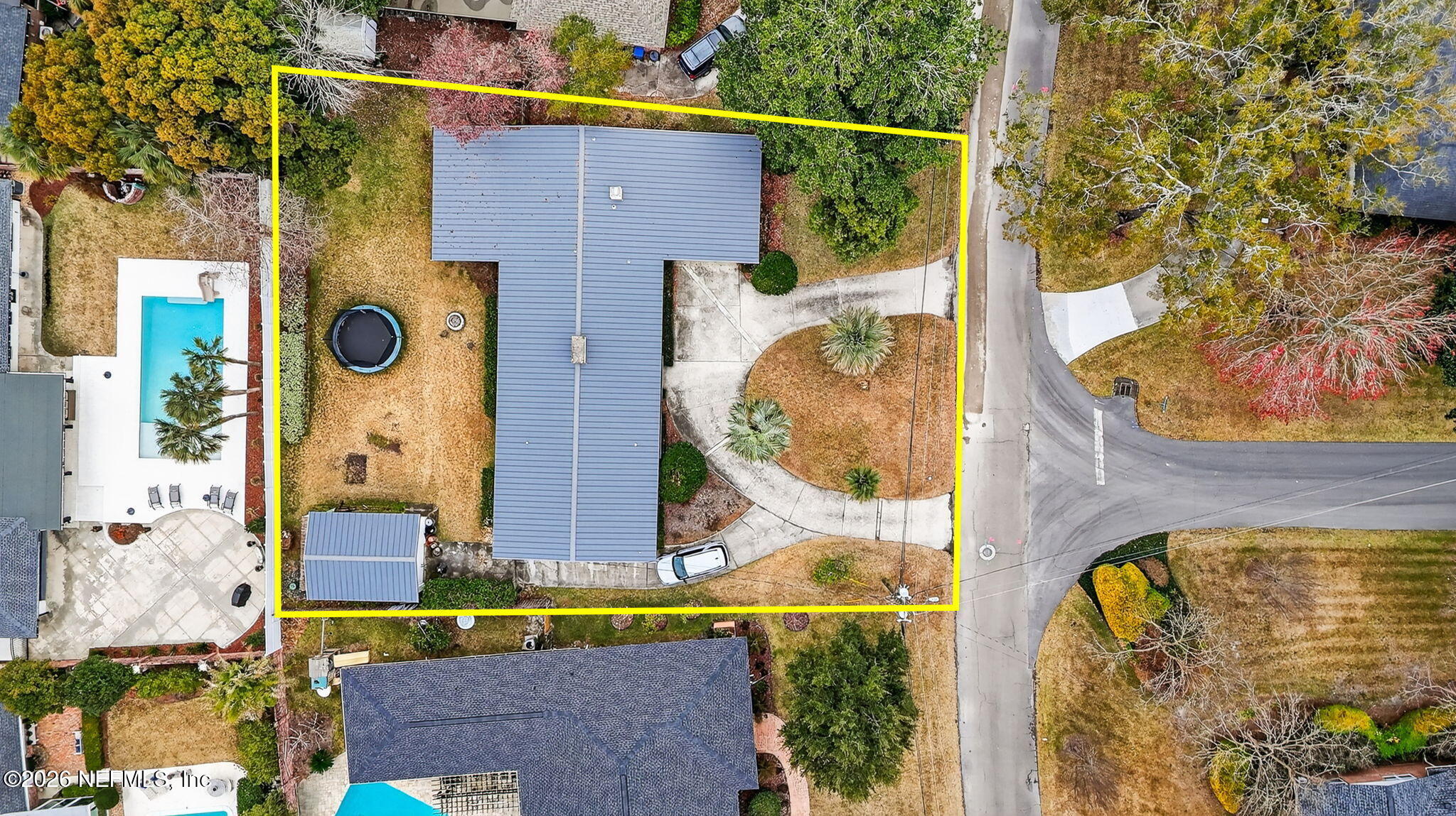 4906 King Richard Road Jacksonville, FL 32210 - Photo 48 of 55 50-Aerial Overview 3-lines