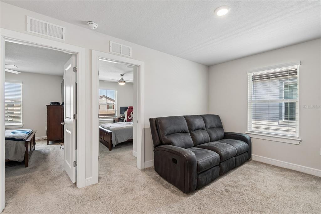 6608 Ryestone Way Wesley Chapel, FL 33545 - Photo 29 of 66 a living room with furniture and a window
