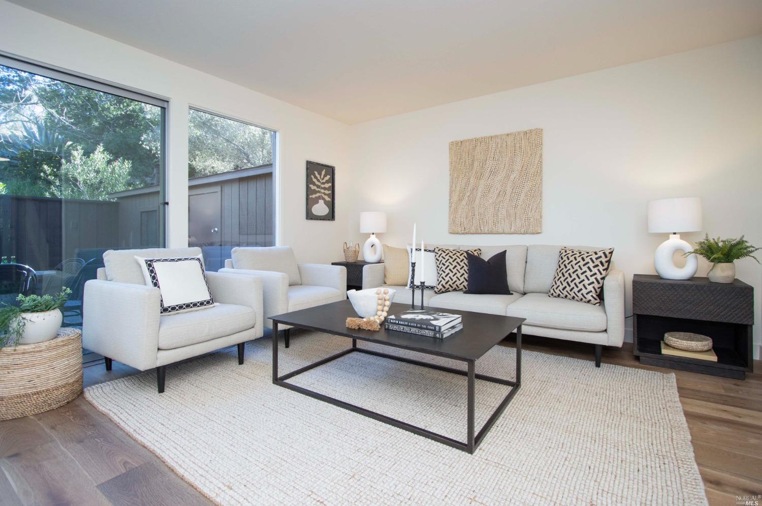 118 Forest Lane San Rafael, CA 94903 - Photo 1 of 1 Living Room opening to patio