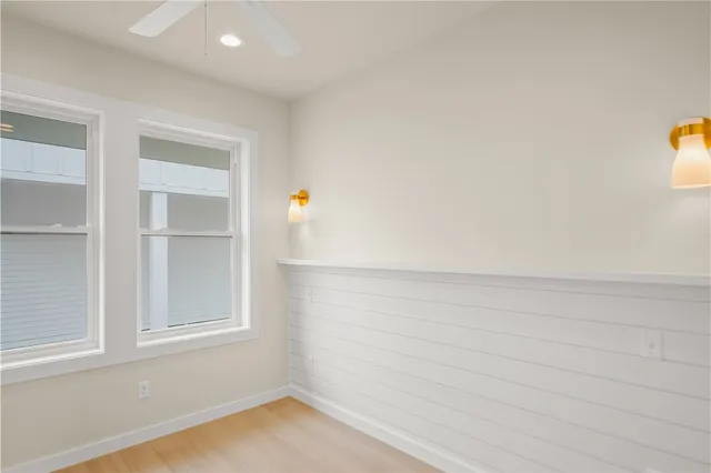 a view of a small space