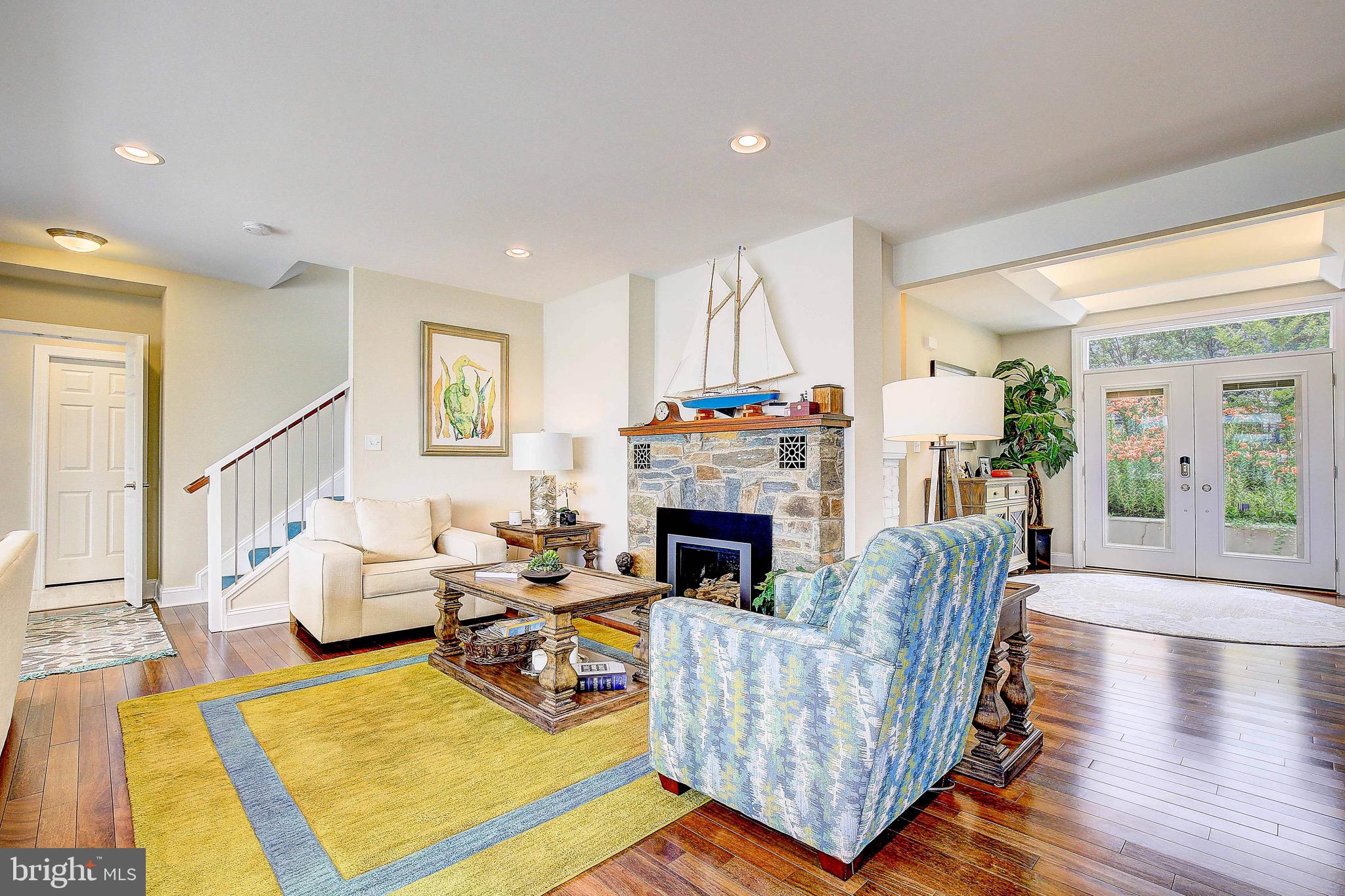 1404 Oak Bluff Road Edgewater, MD 21037 - Photo 14 of 47 Sitting area with gas fireplace insert