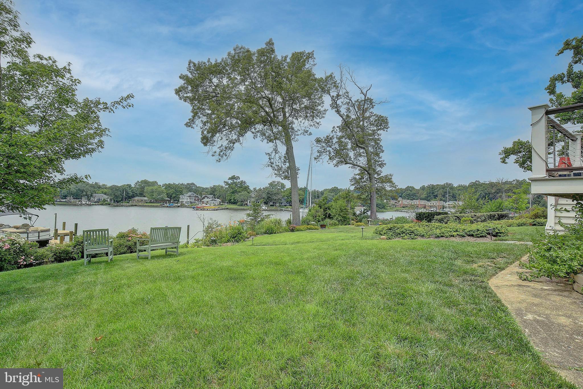 1404 Oak Bluff Road Edgewater, MD 21037 - Photo 40 of 47 Great yard with irrigation system