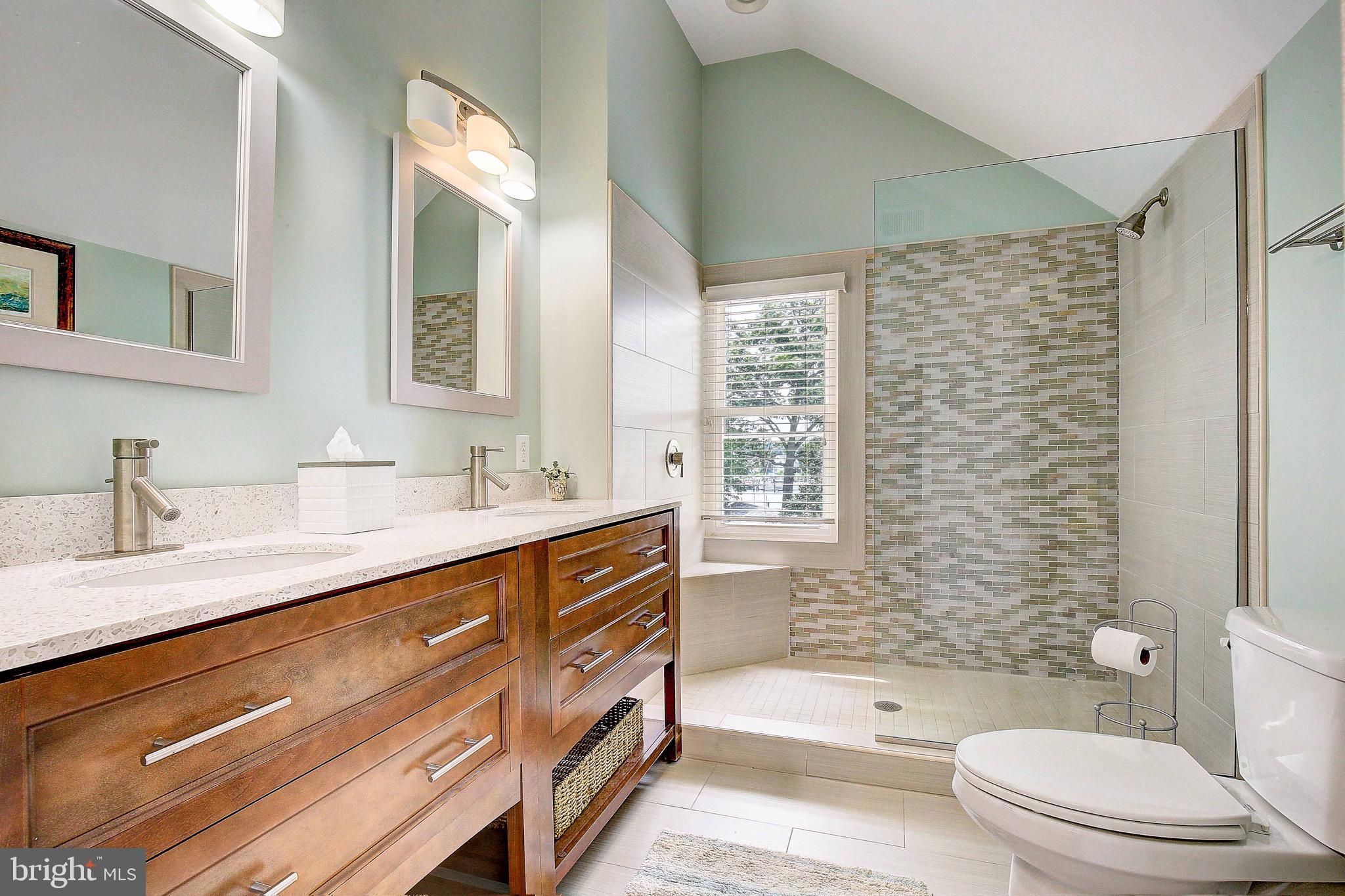 1404 Oak Bluff Road Edgewater, MD 21037 - Photo 10 of 47 Upstairs bathroom with walk-in shower