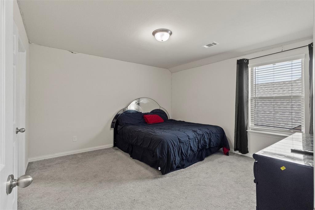 620 Ruthye Lane Pilot Point, TX 76258 - Photo 29 of 39 Bedroom with Ensuite bathroom