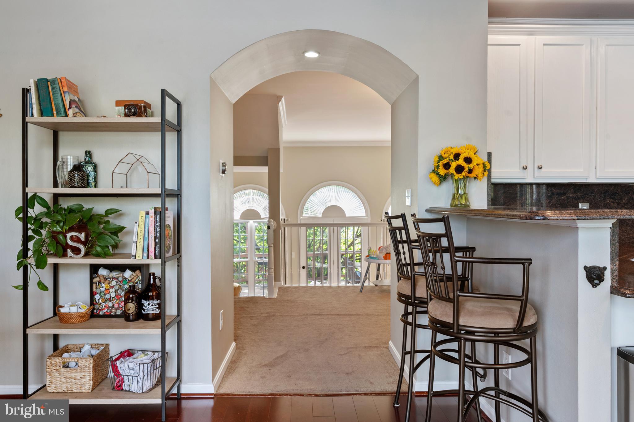 24614 Nettle Mill Square Aldie, VA 20105 - Photo 14 of 48 KITCHEN TO DINING ROOM