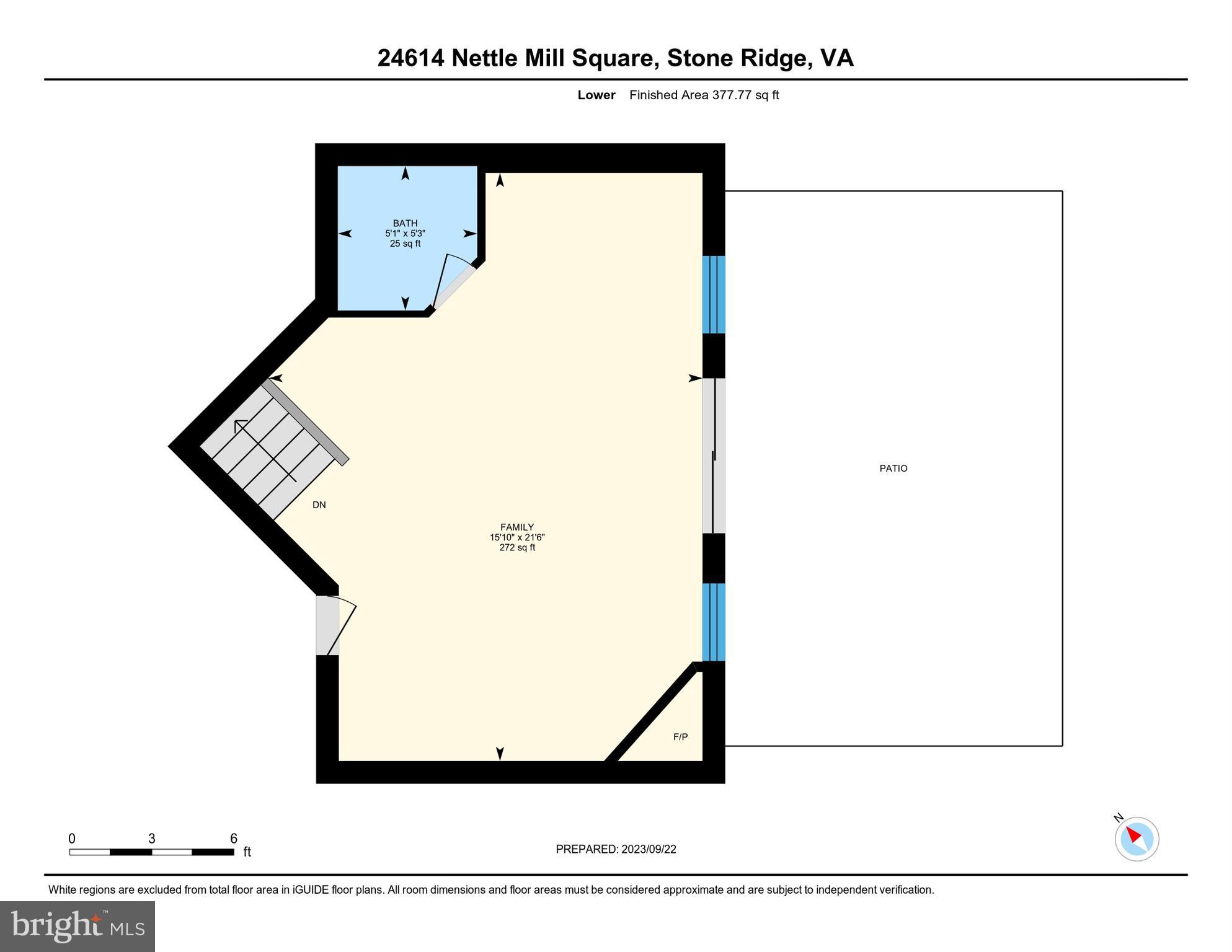 24614 Nettle Mill Square Aldie, VA 20105 - Photo 46 of 48 FLOOR PLAN - LOWER LEVEL