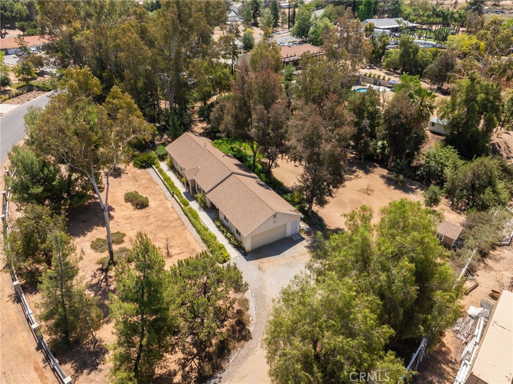 16639 Fox Glen Road Riverside, CA 92504 - Photo 67 of 153 an aerial view of a house with a yard