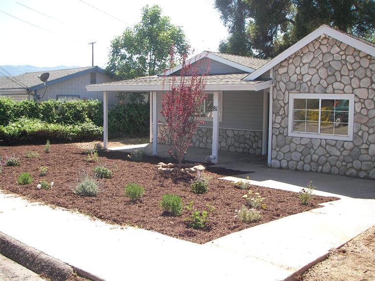 81 Valley Road Oak View, CA 93022 - Photo 1 of 11 a front view of a house with garden