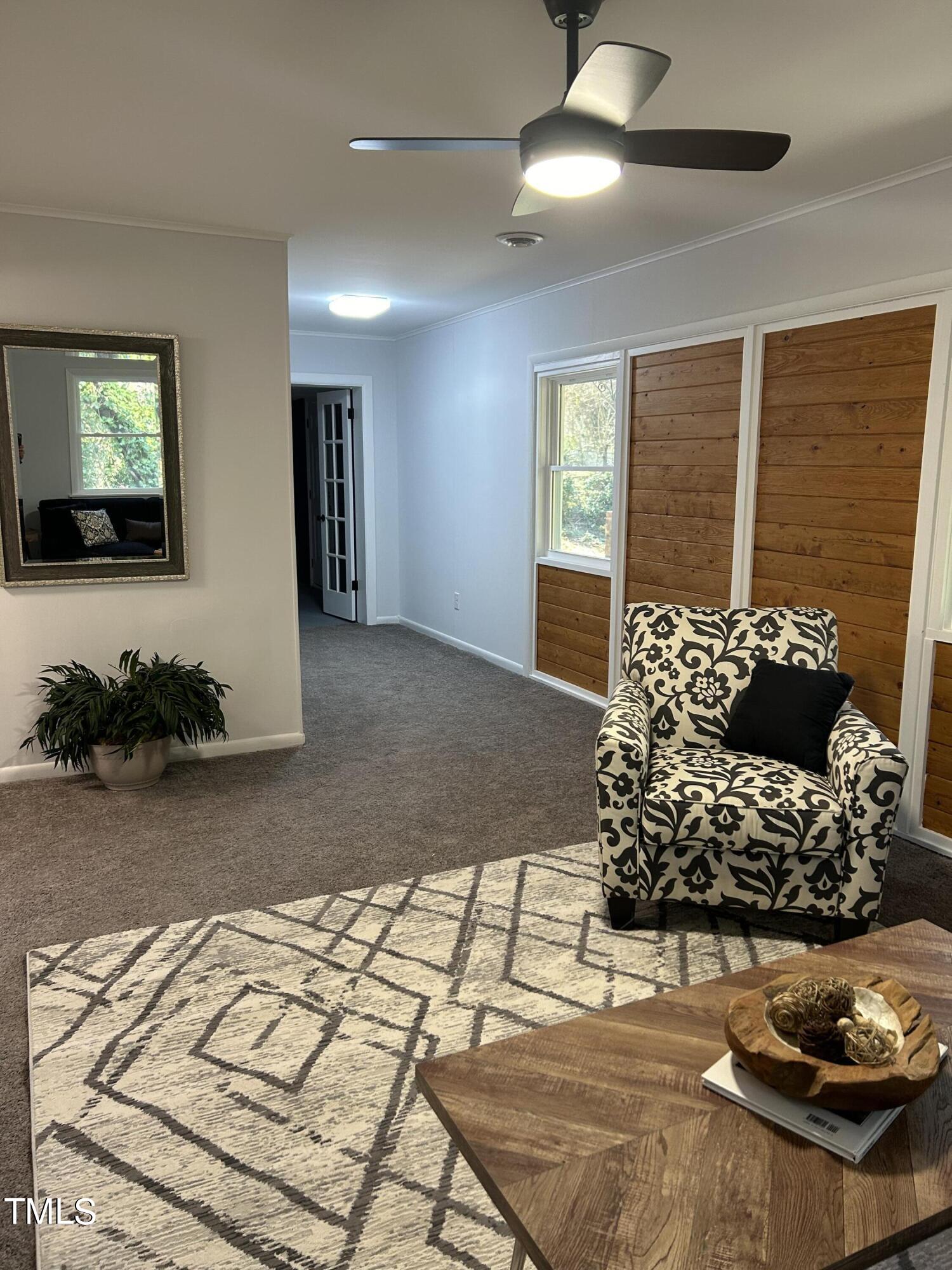 2208 Sanderford Road Raleigh, NC 27610 - Photo 29 of 75 Lower level living area with walk out to yard.