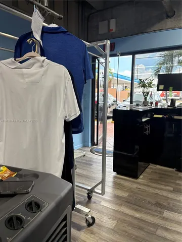 a car parked in the garage