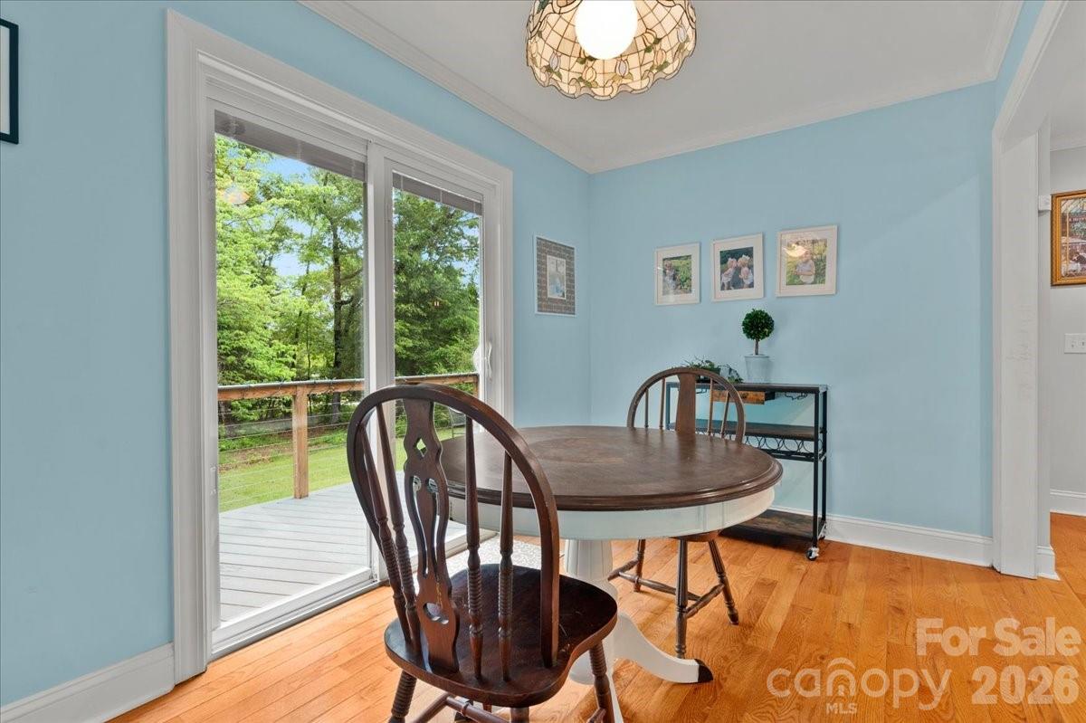 209 Fairway Road Cheraw, SC 29520 - Photo 11 of 48 a view of a dining room with furniture window and outside view