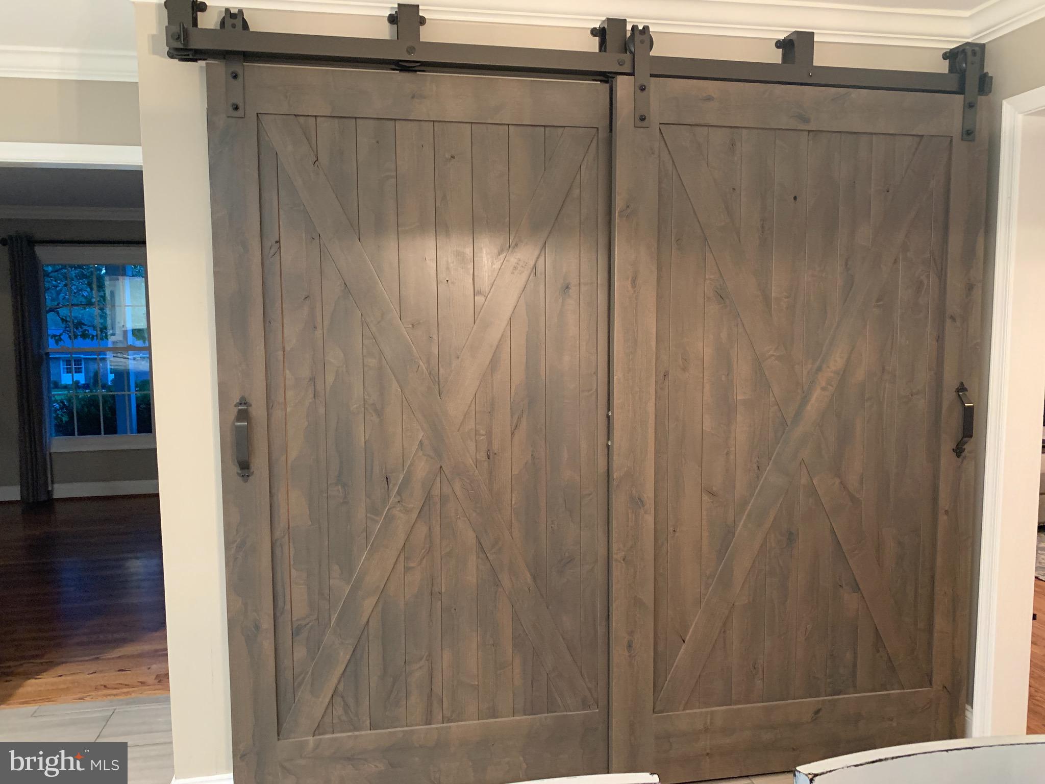 1509 Sherbrook Road Lutherville-Timonium, MD 21093 - Photo 5 of 46 Barn doors on pantry.