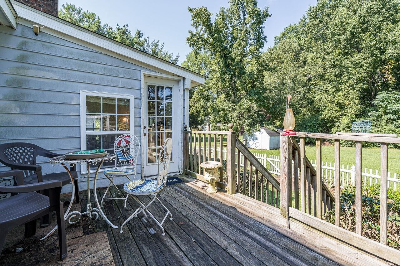 106 Riding Ridge Road Fuquay-Varina, NC 27526 - Photo 23 of 28 Just bring your grill and you're ready to entertain. Deck