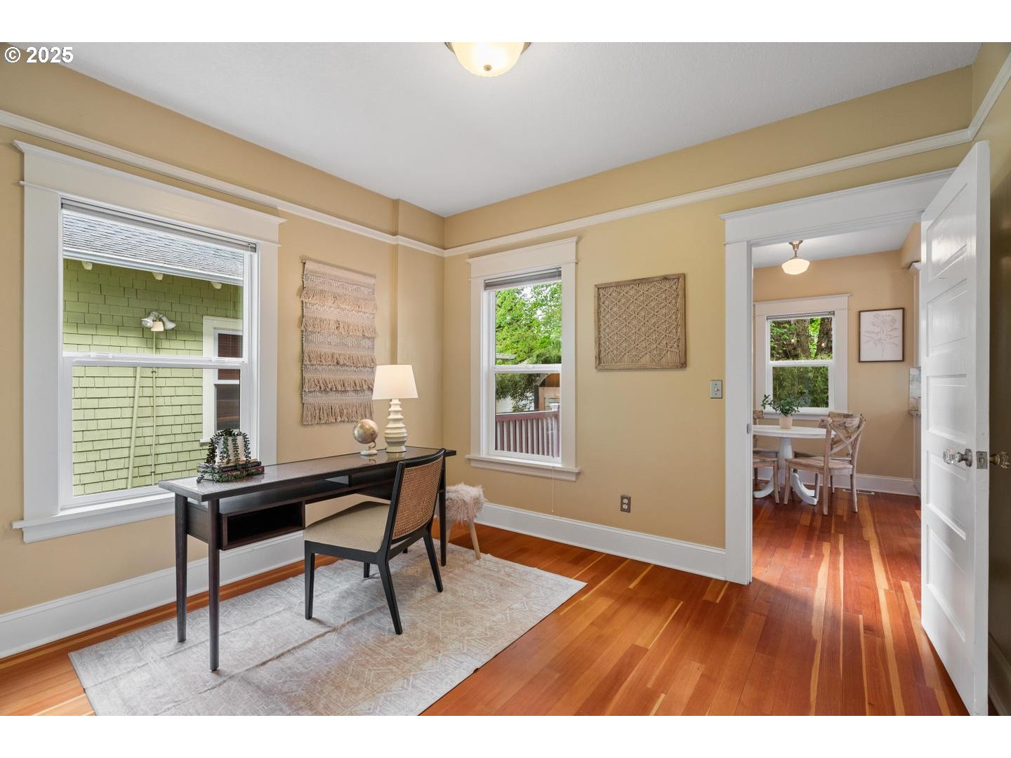 1626 Southeast 35th Avenue Portland, OR 97214 - Photo 16 of 40 a living room with furniture and a wooden floor