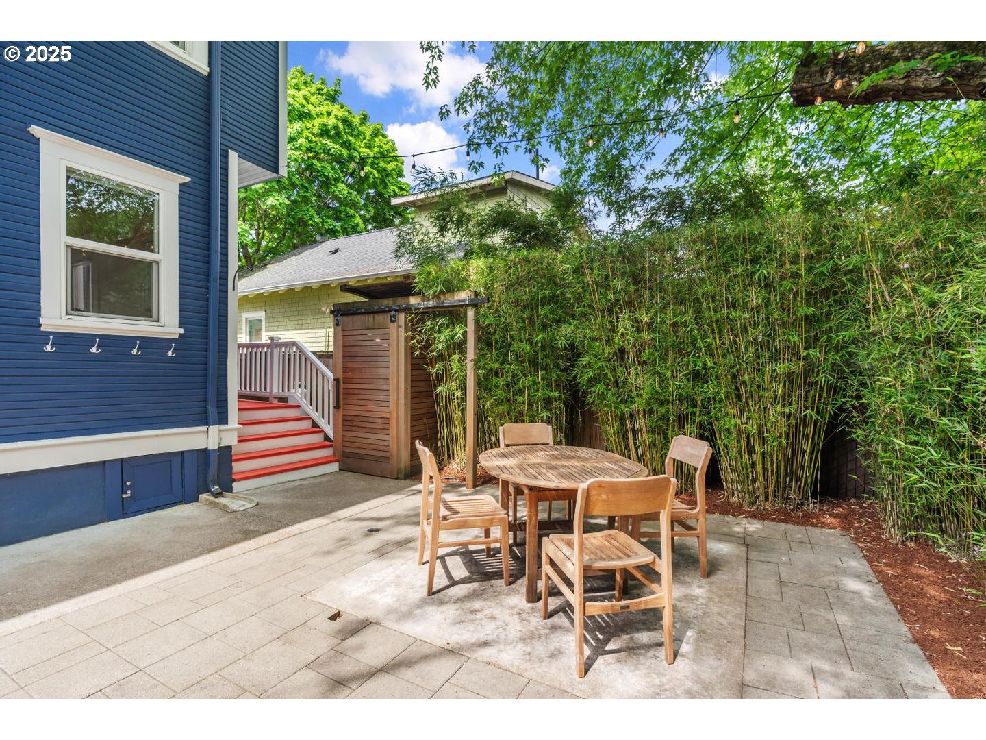 1626 Southeast 35th Avenue Portland, OR 97214 - Photo 37 of 40 a patio with table and chairs